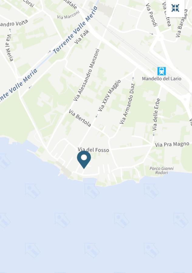 La Casina Al Lago Mandello del Lario Exteriör bild
