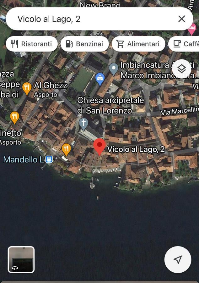 La Casina Al Lago Mandello del Lario Exteriör bild
